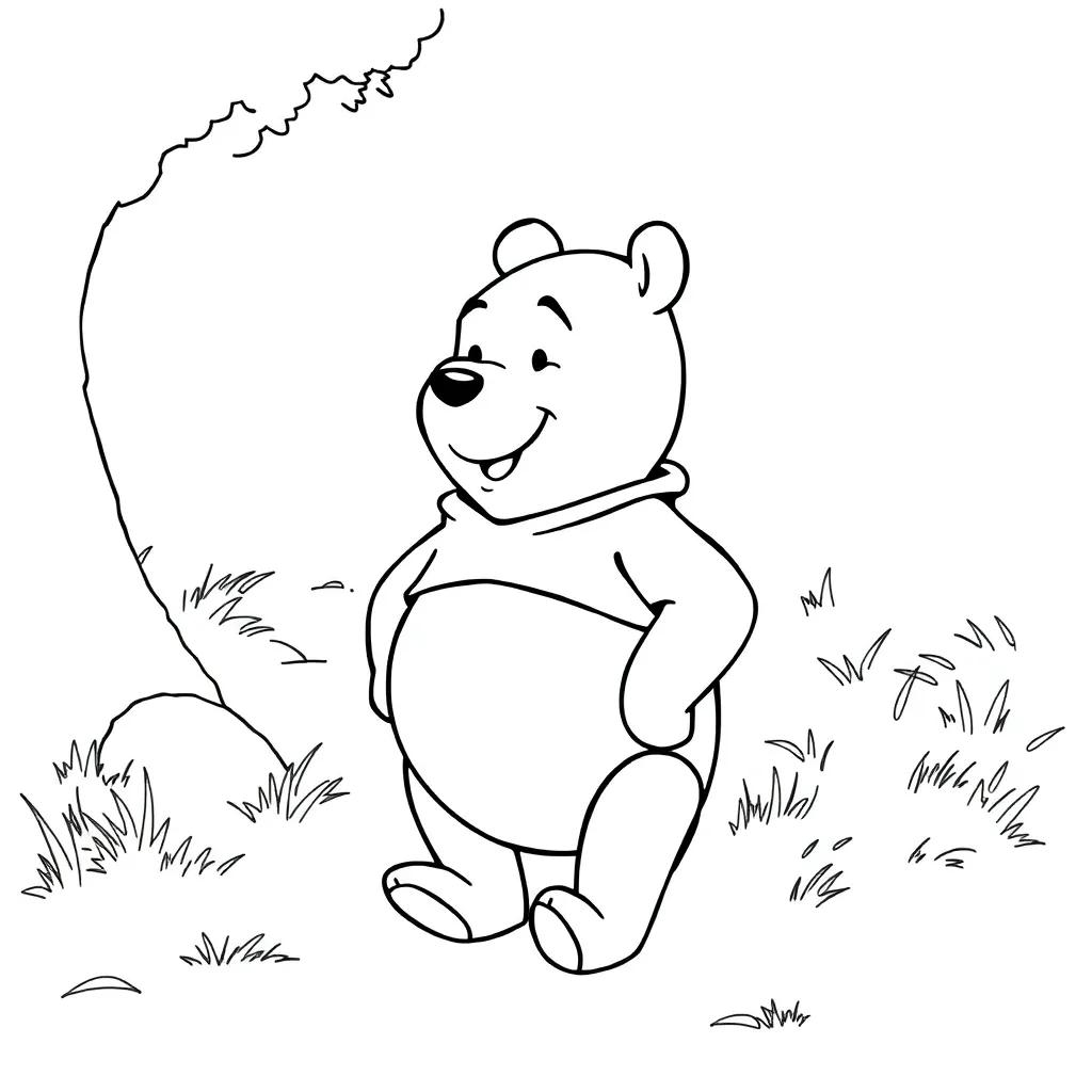 Coloring Pages Disney Winnie The Pooh