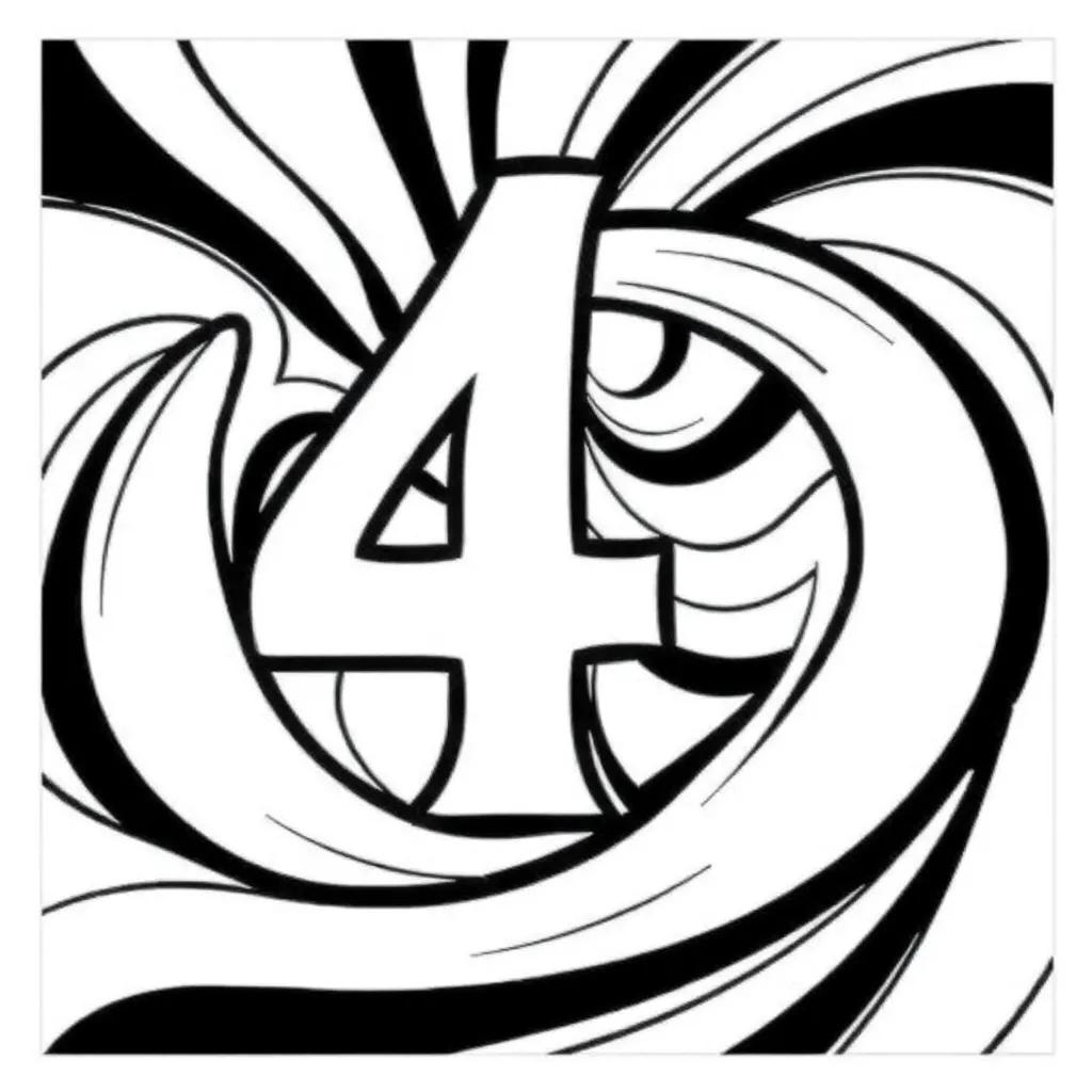 Coloring Page Number 4