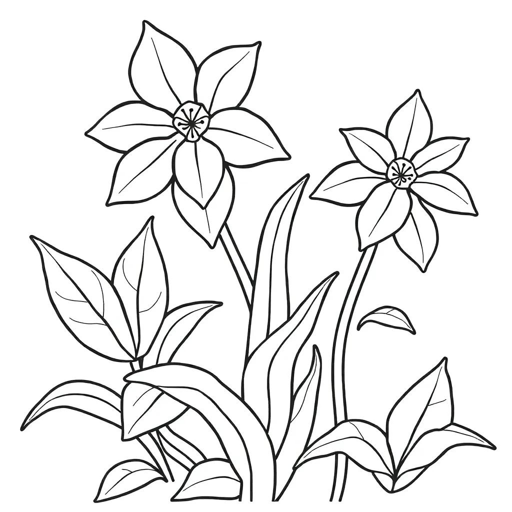 Coloring Pages Of Plants