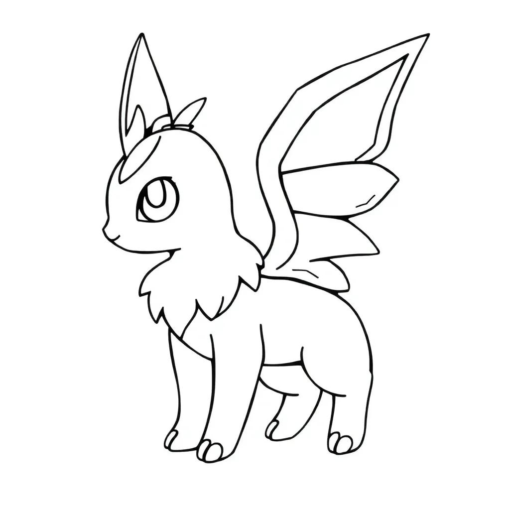 Coloring Pages Of Vaporeon