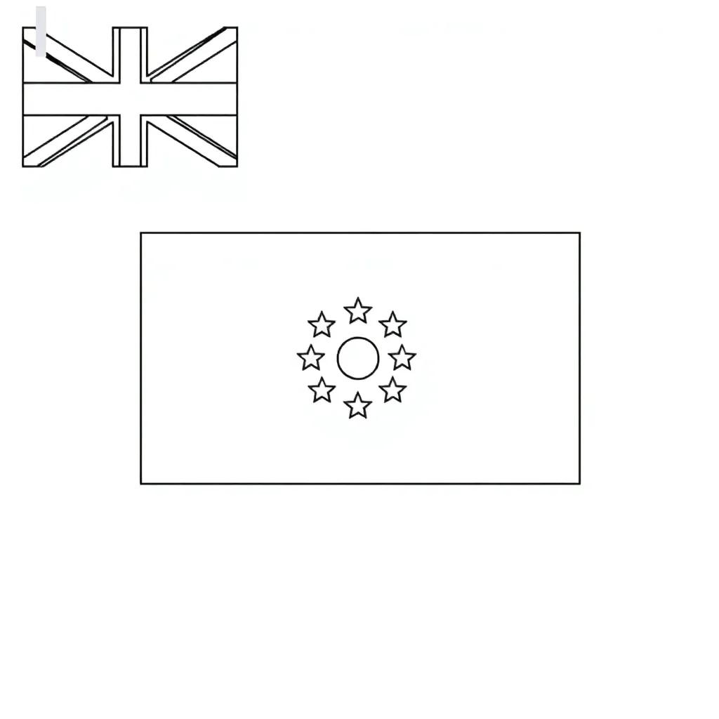 Coloring Pages Of Country Flags