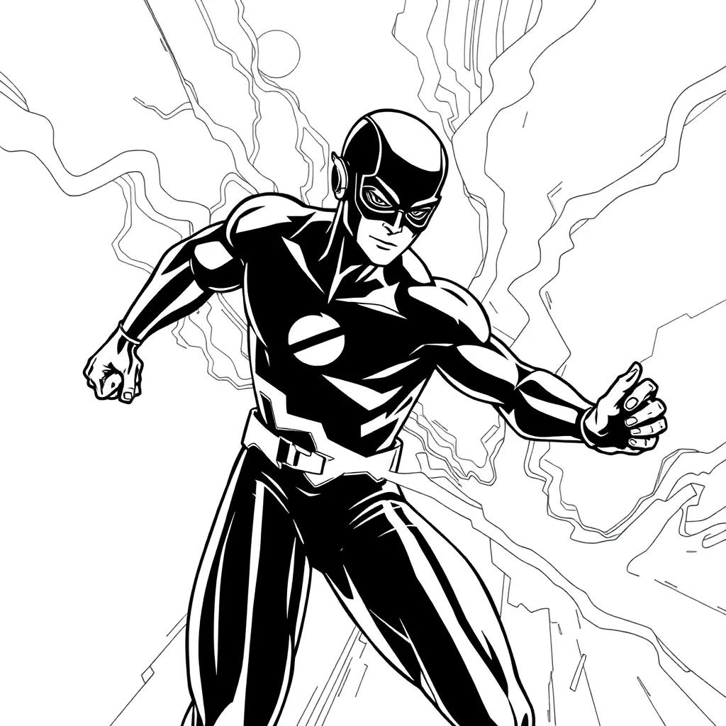 Coloring Pages Of The Flash