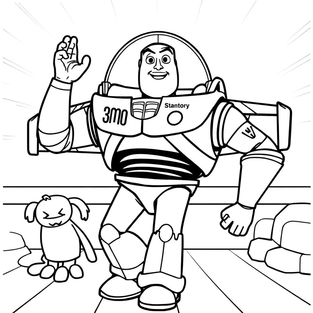 Coloring Page Toy Story
