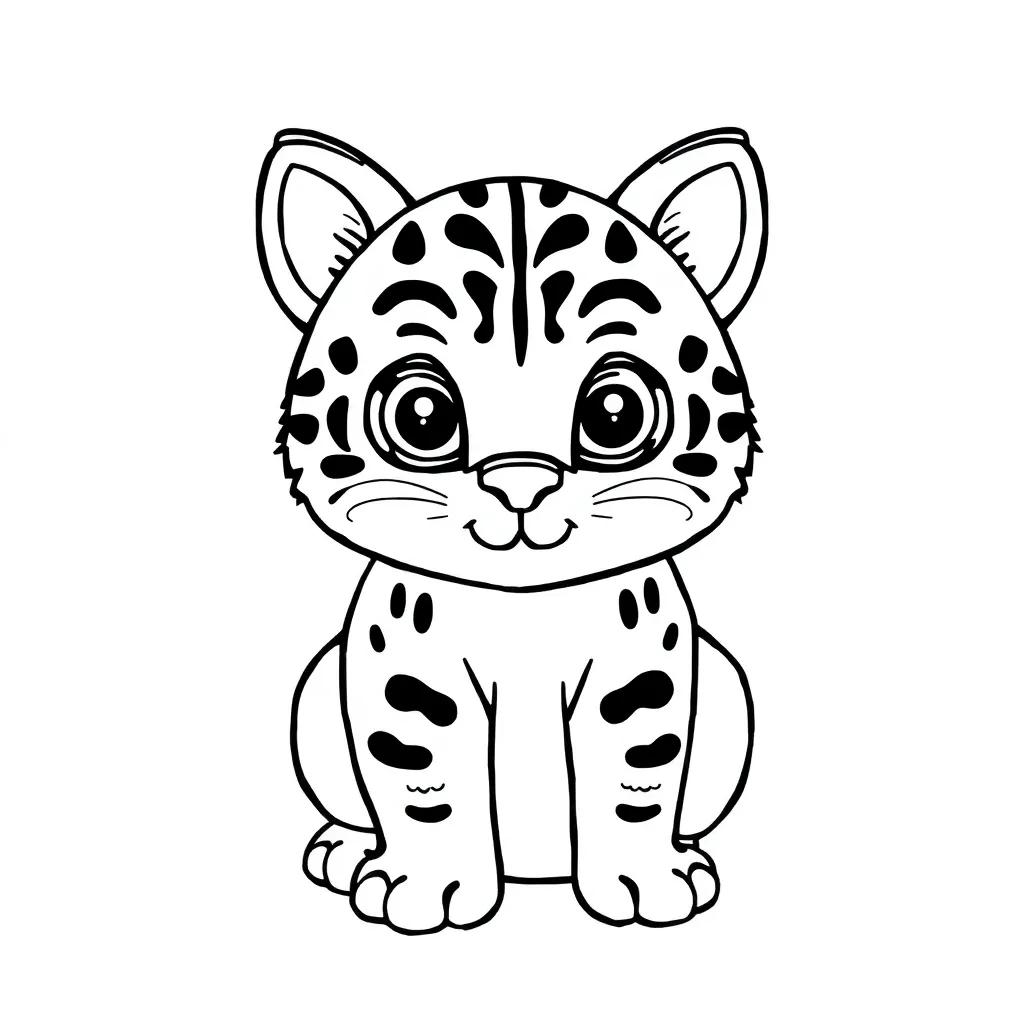 Coloring Pages Animals Cute