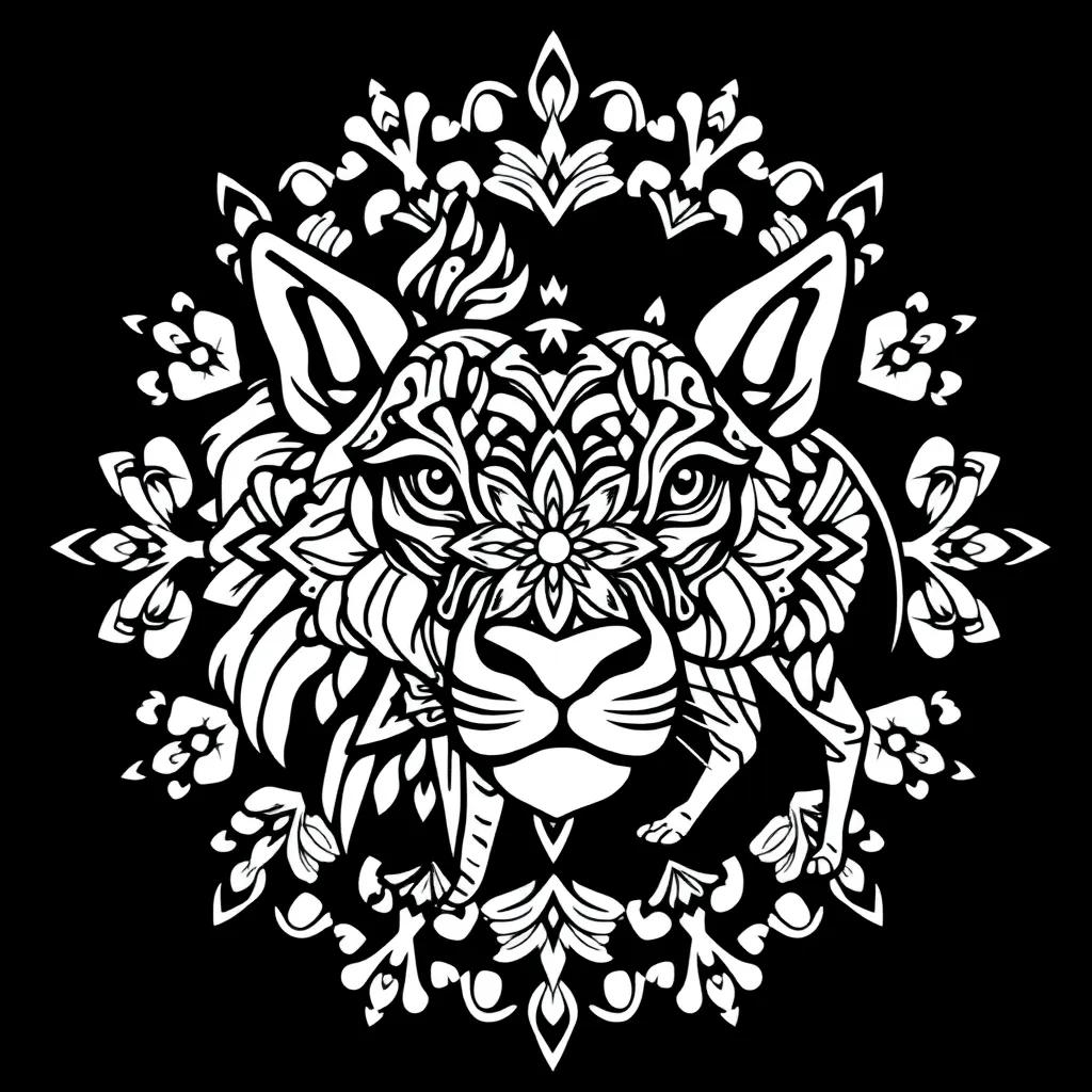 Coloring Pages Mandala Animals