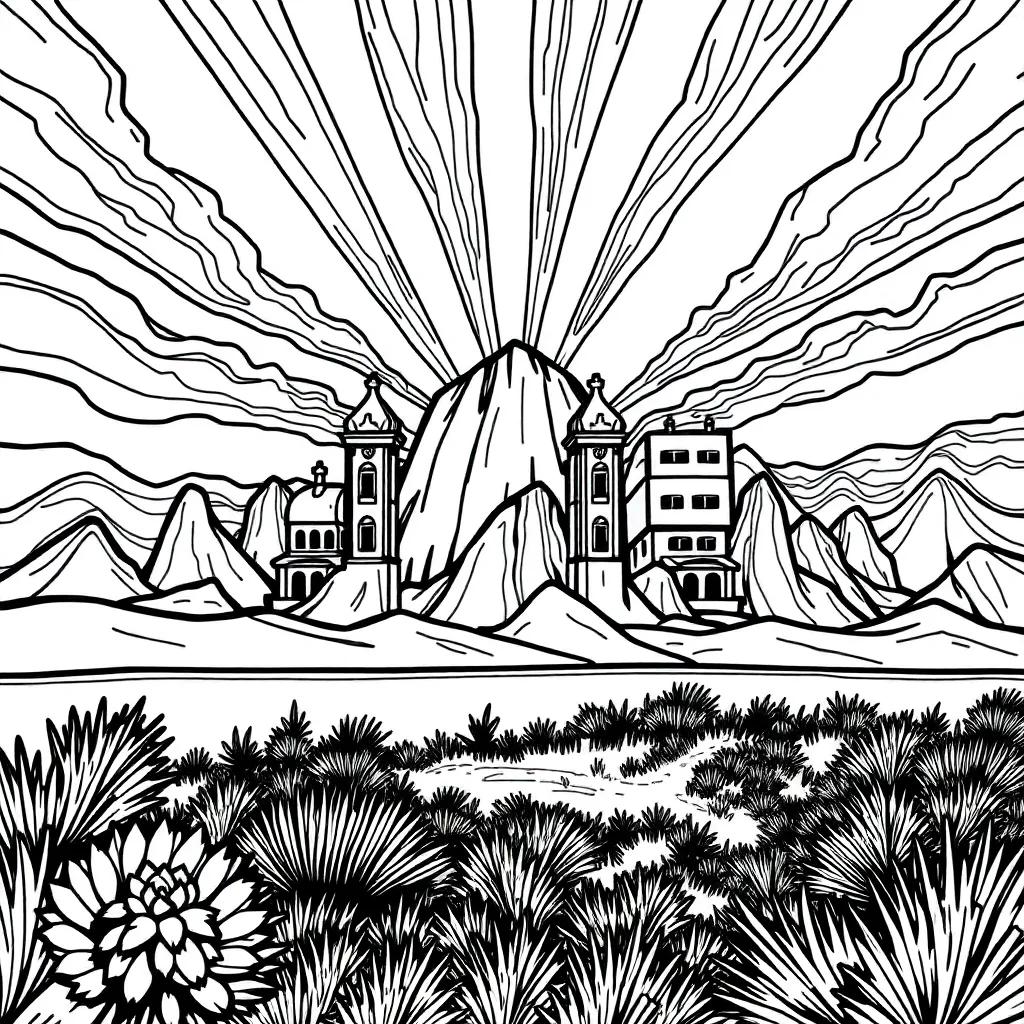 Coloring Pages Famous Art