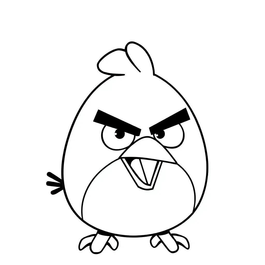 Coloring Pages Angry Birds