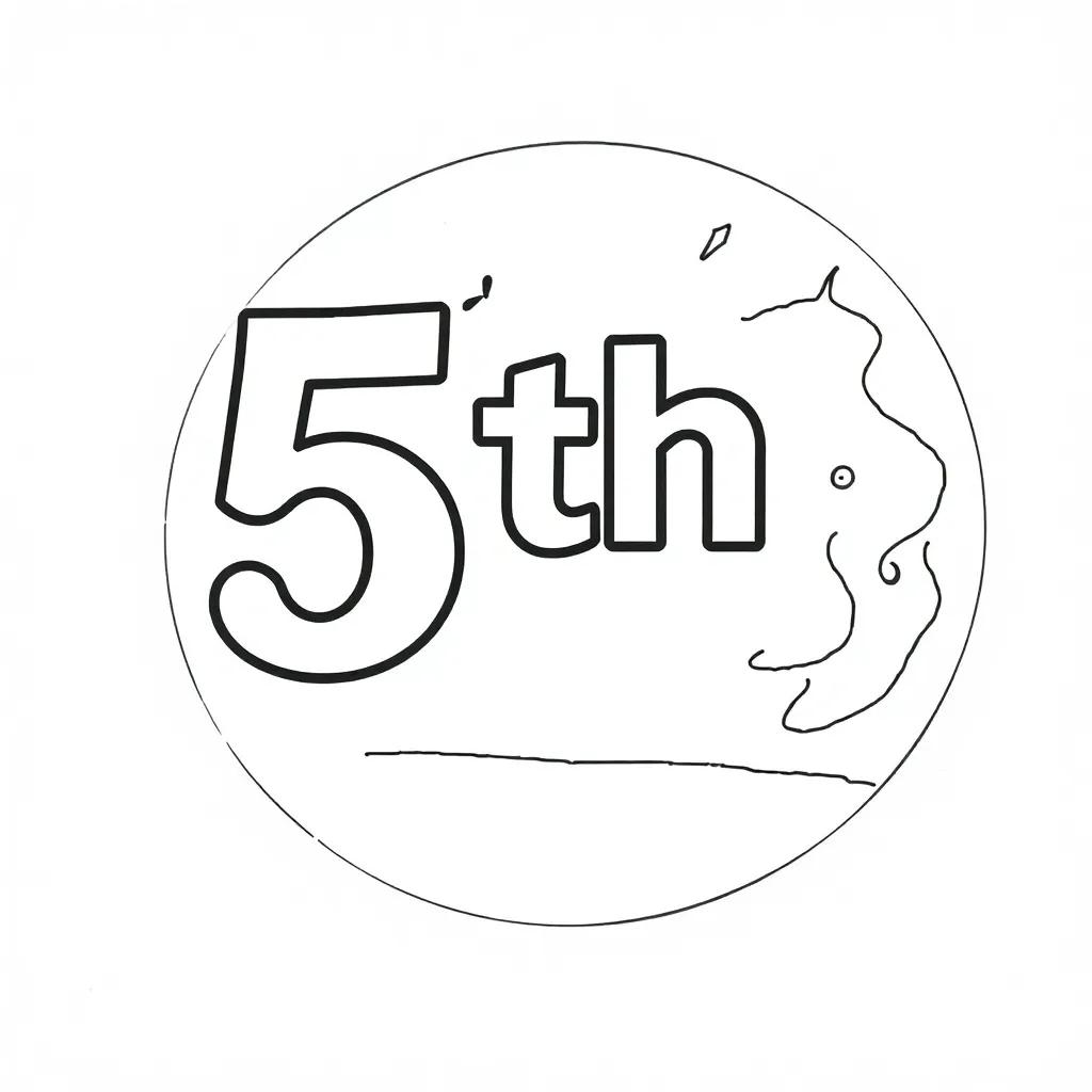 Coloring Pages For 5th Graders