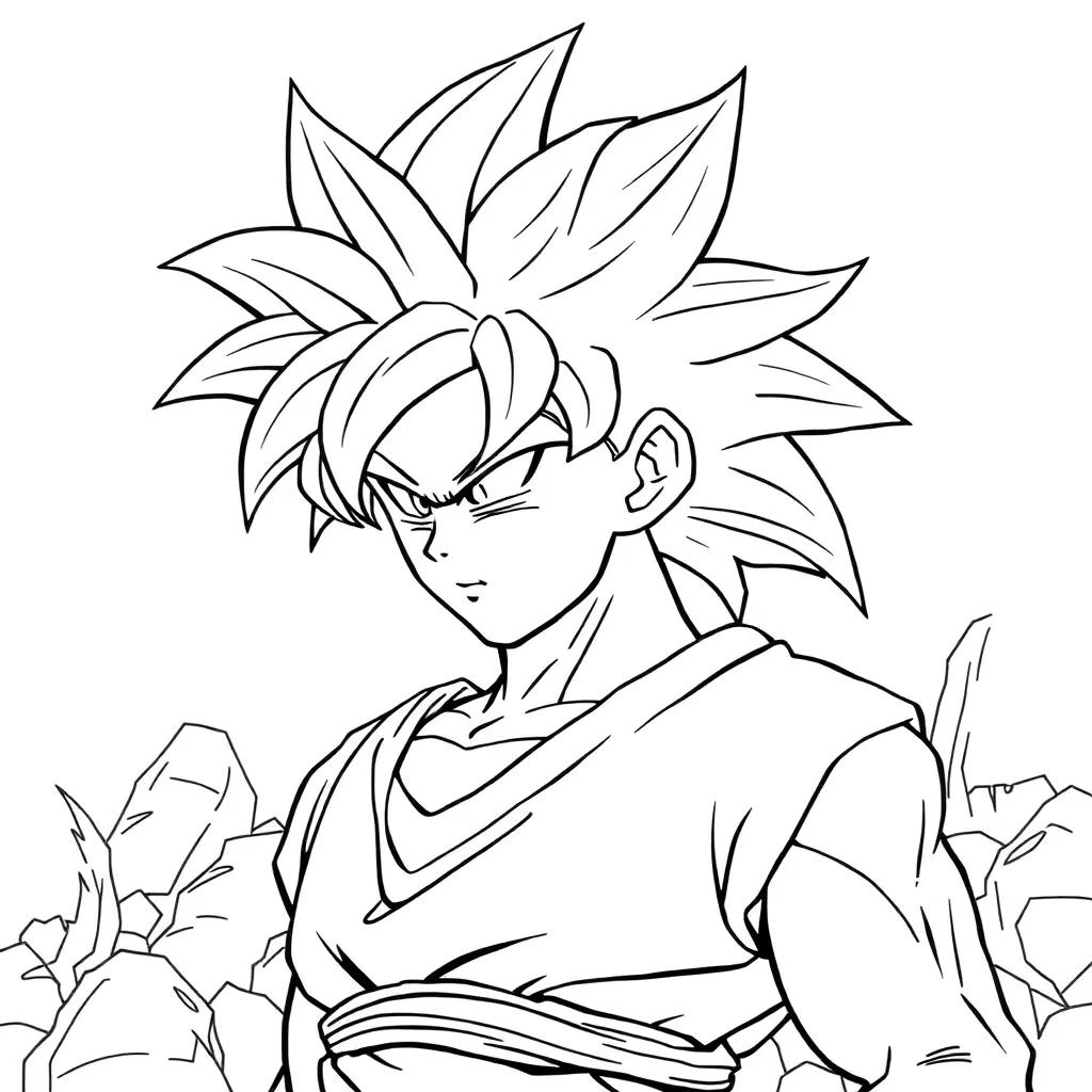 Coloring Pages For Goku