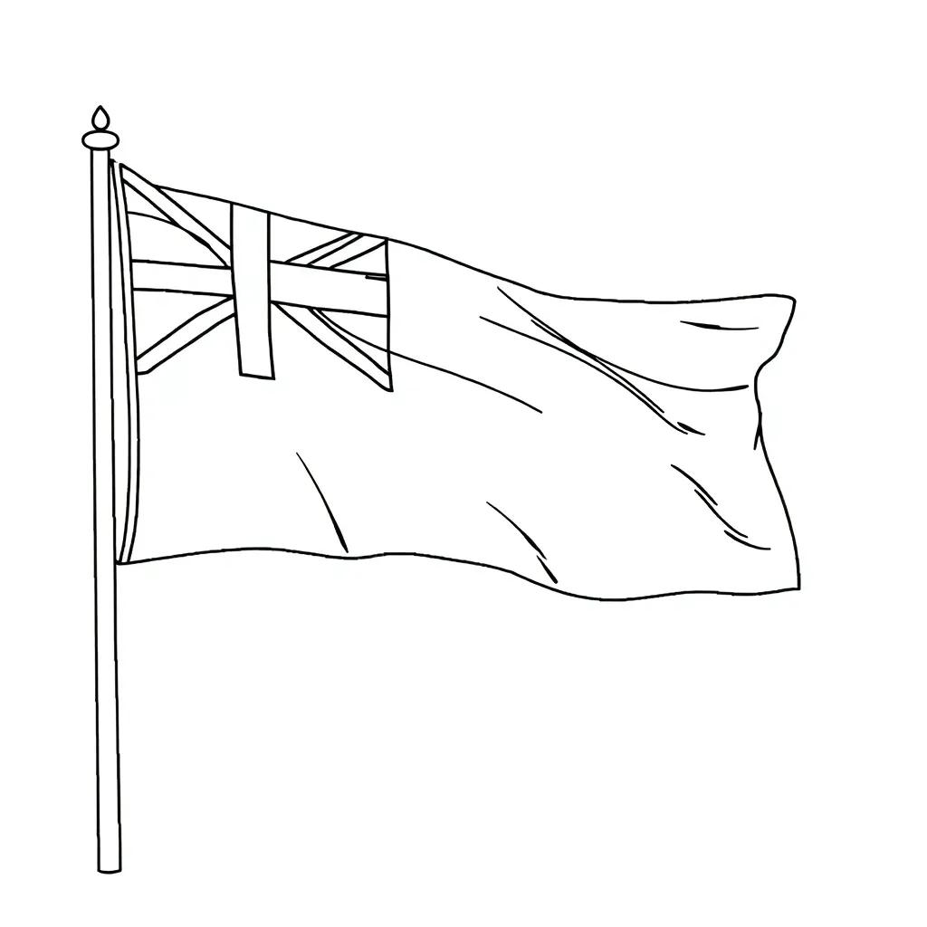 Coloring Pages Of Flags