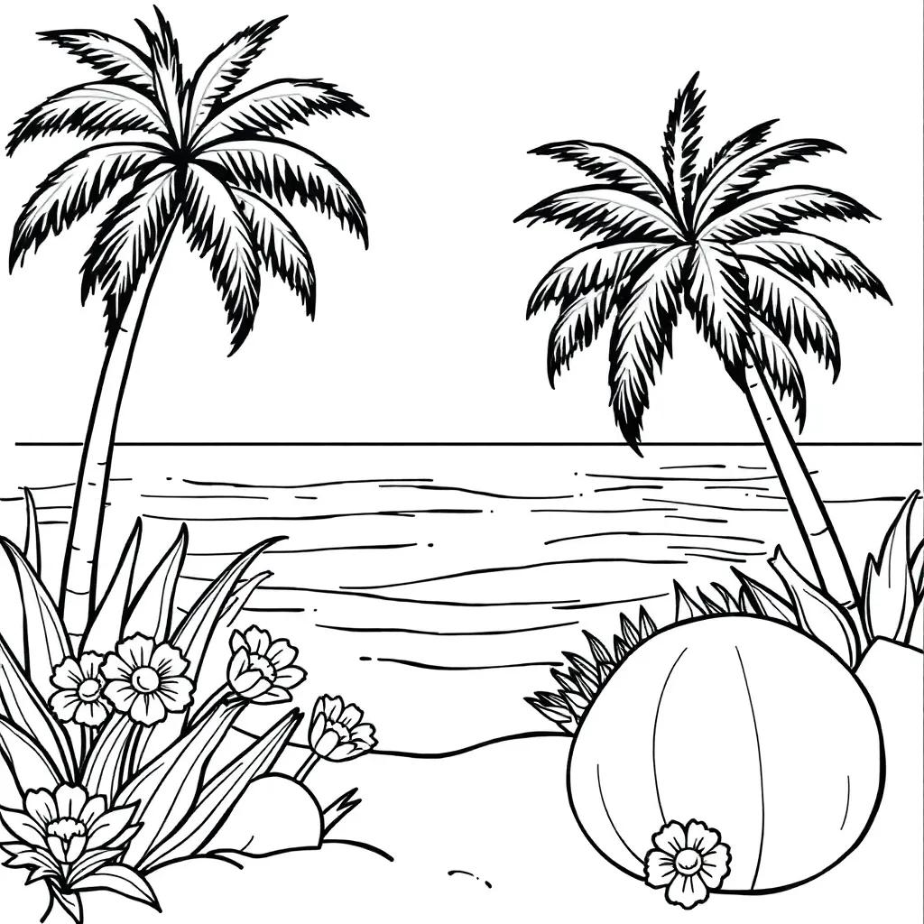 Coloring Pages Free Summer