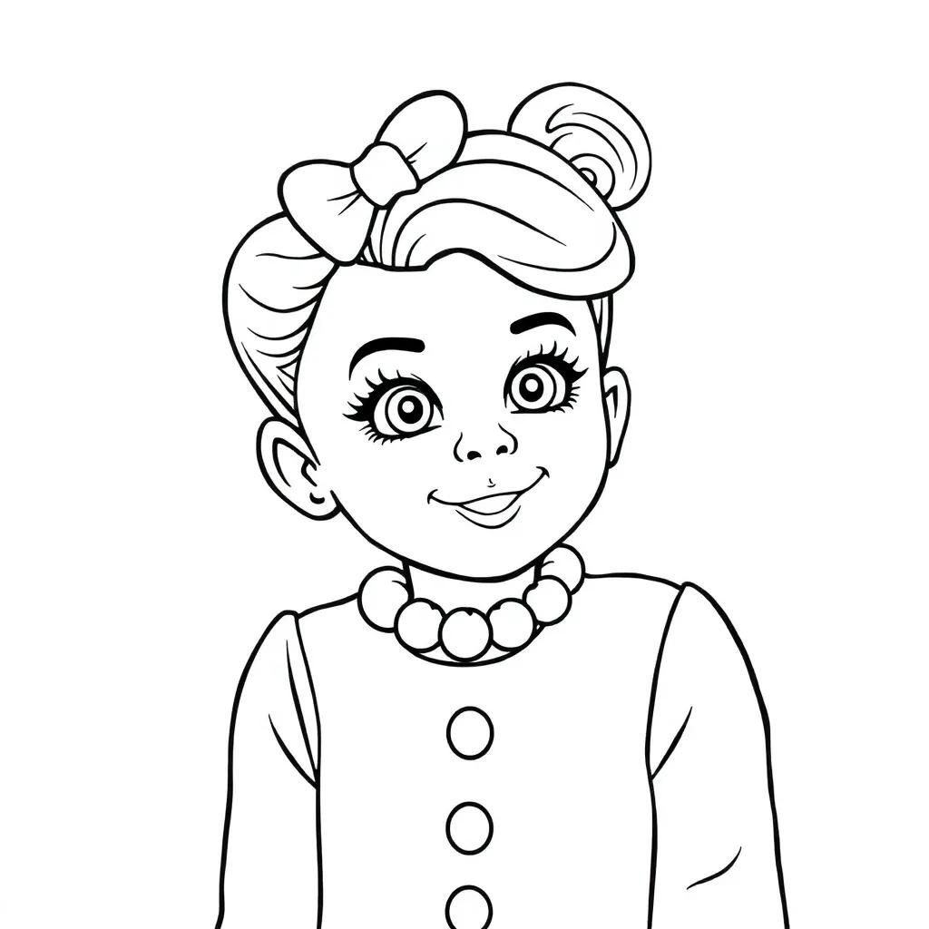 Coloring Pages Of Jojo Siwa