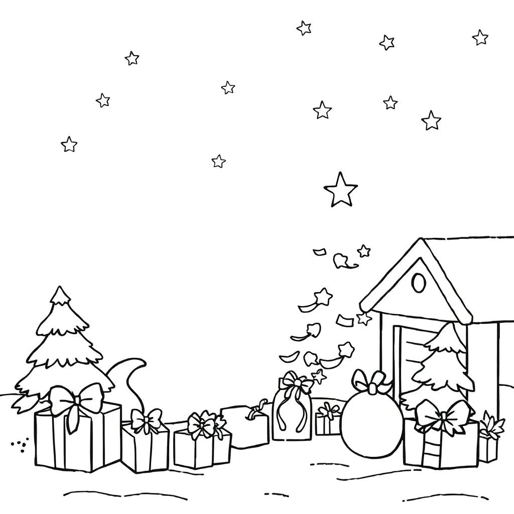 Coloring Pages Christmas Theme