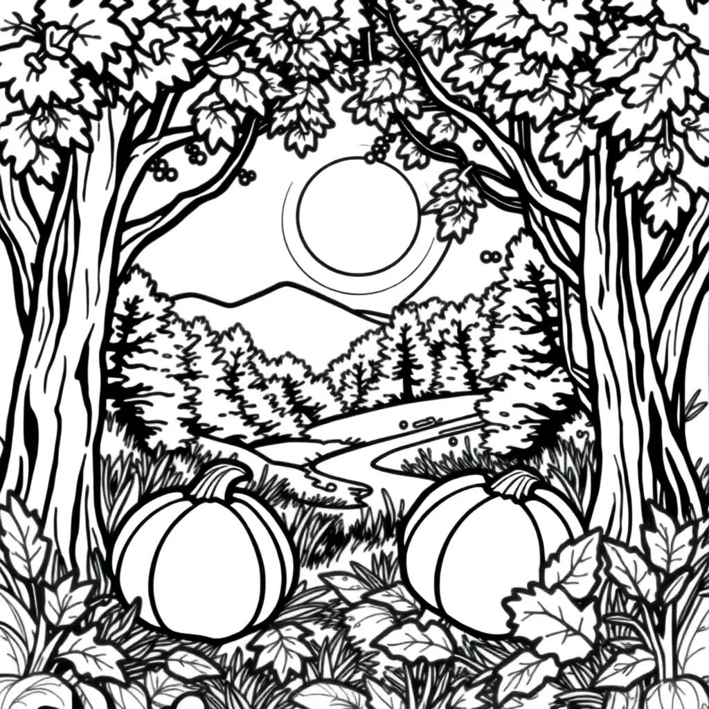 Crayola Fall Coloring Pages