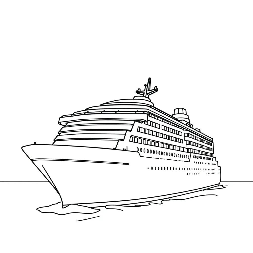 Cruise Ships Coloring Pages Cruise Ships Coloring Pages