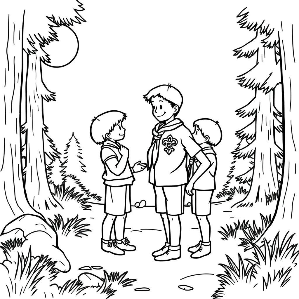 Cub Scout Coloring Pages