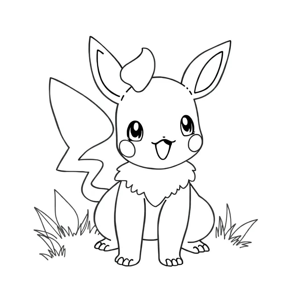 Cute Coloring Pages Pokemon