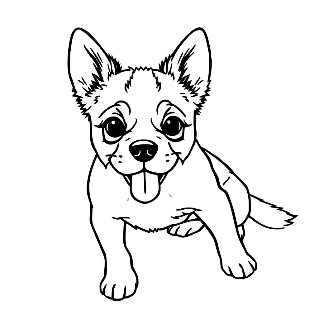 Cute Dog Coloring Pages To Print