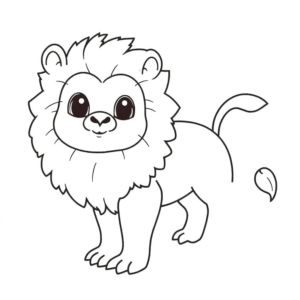 Cute Printable Coloring Pages Of Animals