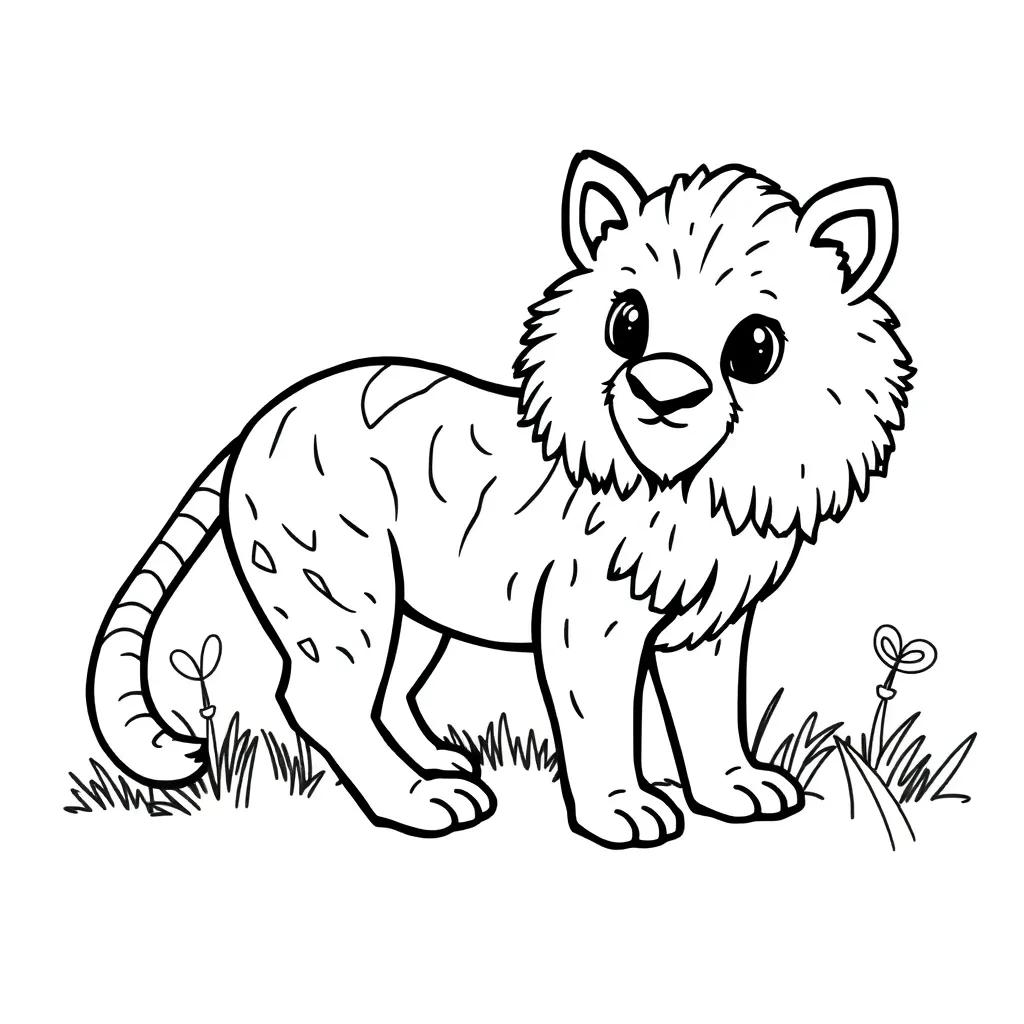Cute Animal Coloring Pages Free Printable