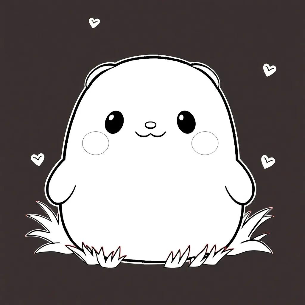 Cute Squishmallow Coloring Pages