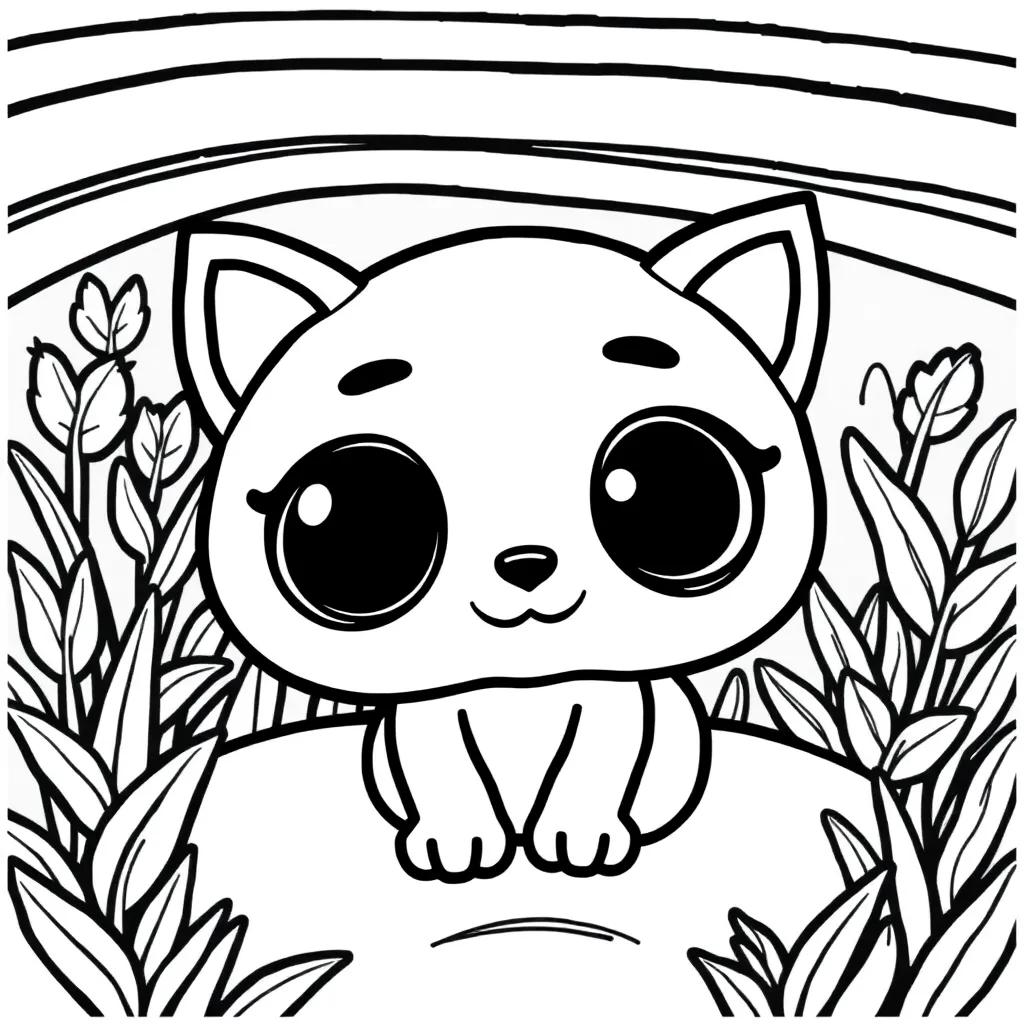 Cute Drawings Coloring Pages
