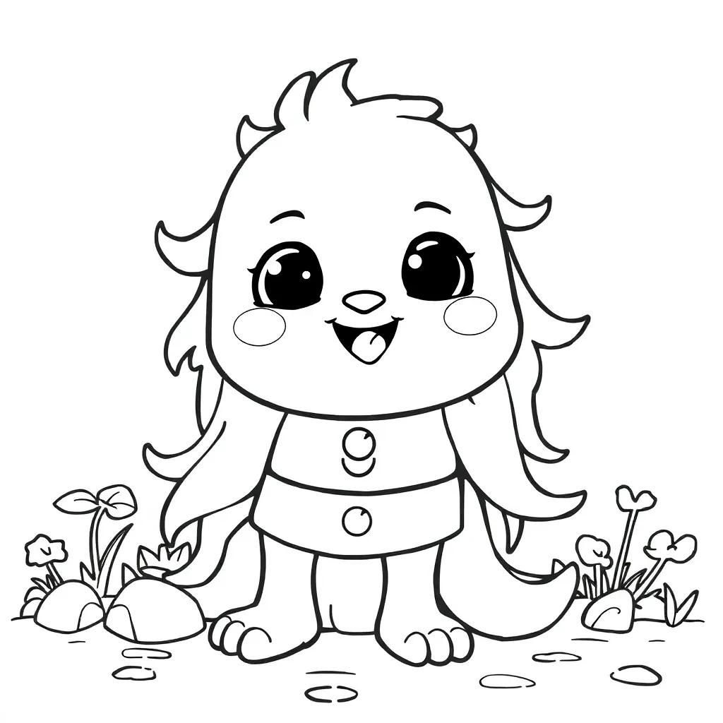 Cute Descendants Coloring Pages