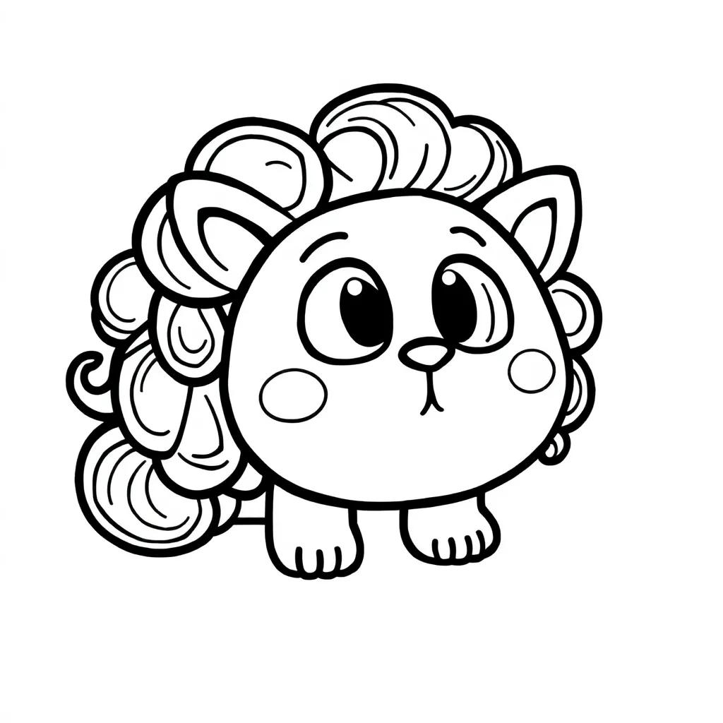 Cute Doodle Coloring Pages