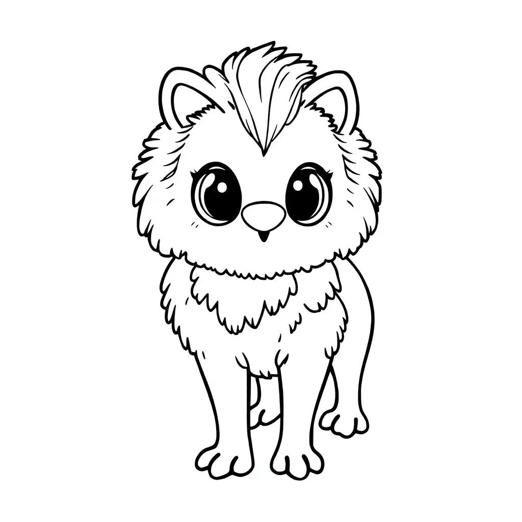 Cute Animal Coloring Pages Free