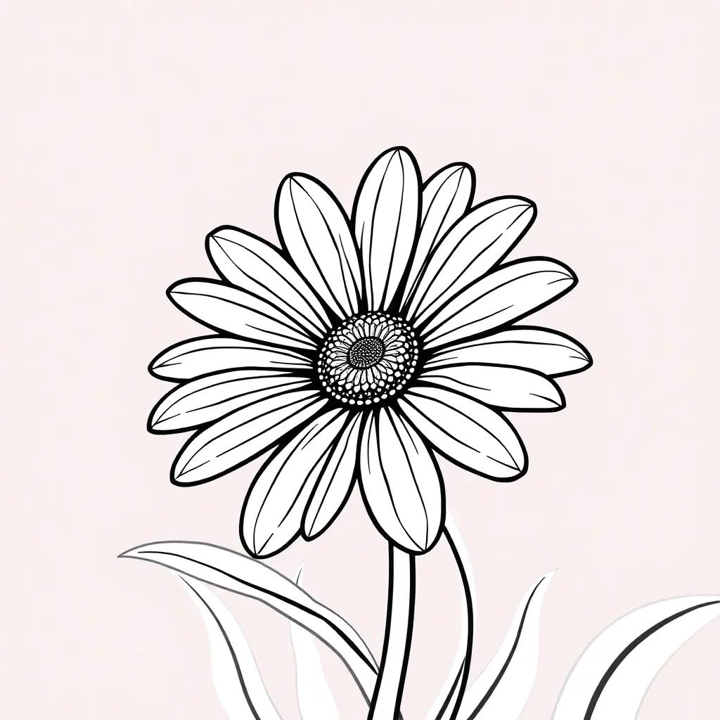 Daisy Coloring Pages Printable