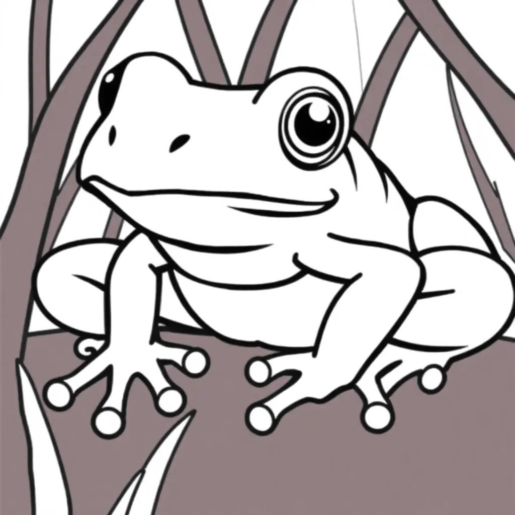 Dart Frog Coloring Page