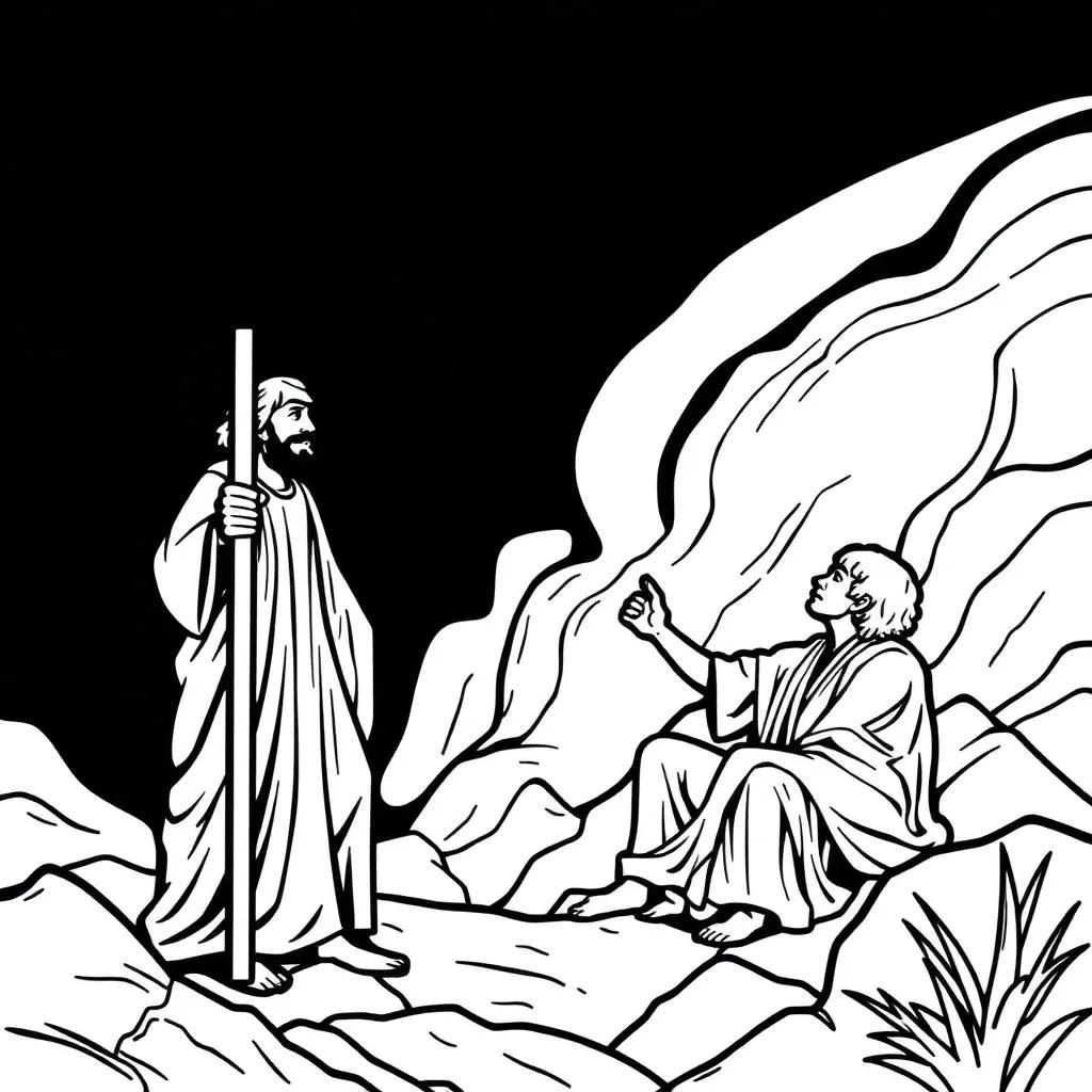 No David Coloring Page