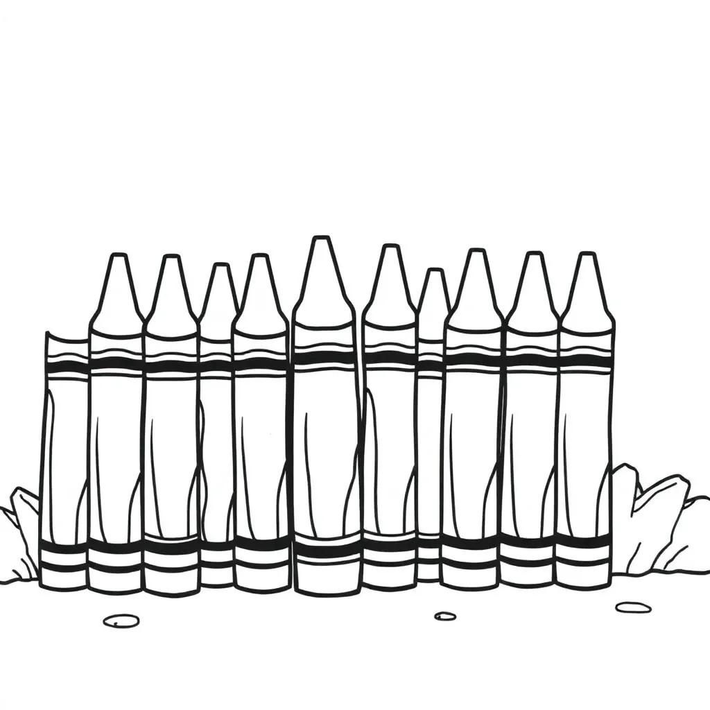The Day The Crayons Quit Coloring Page