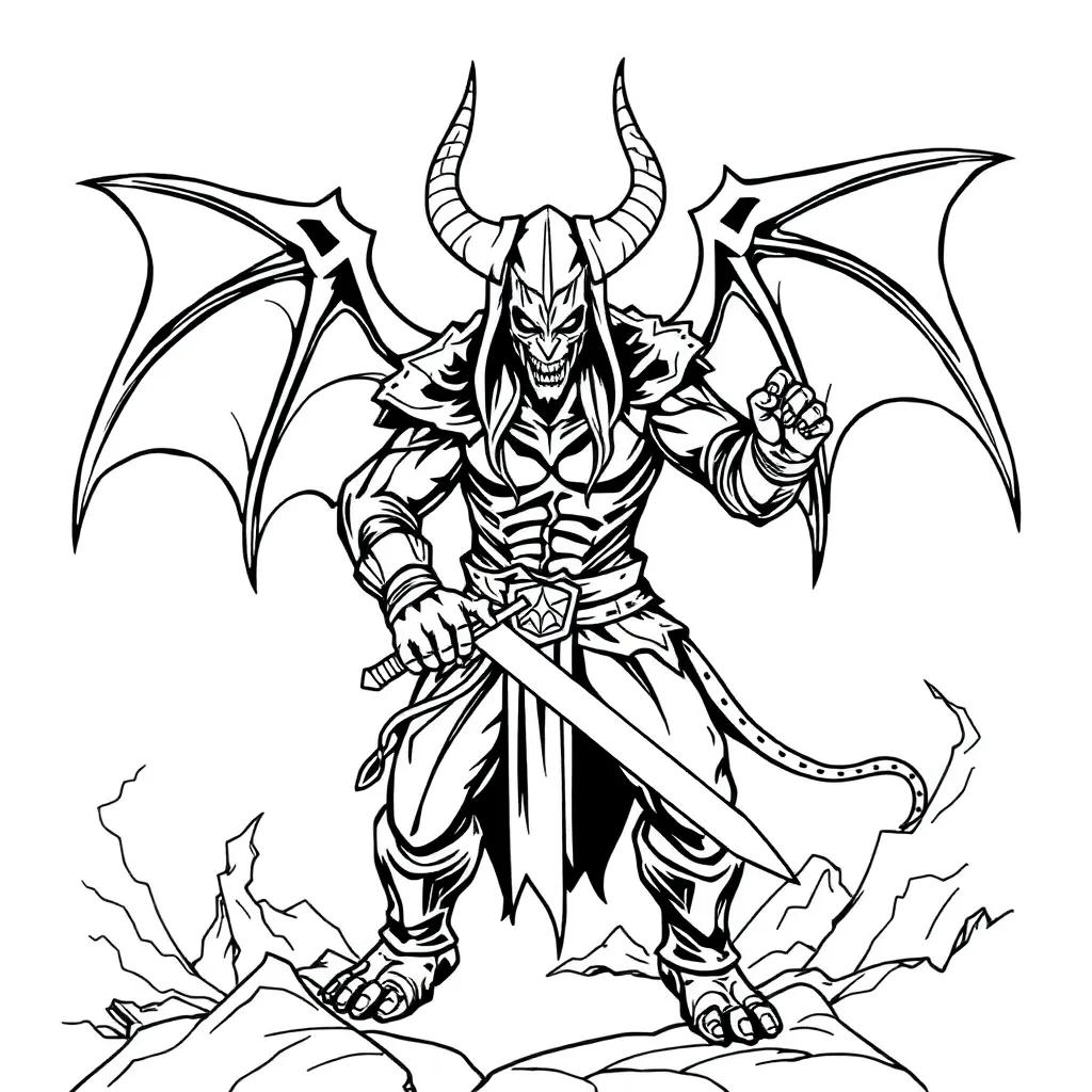 Demon Slayer Coloring Pages Printable