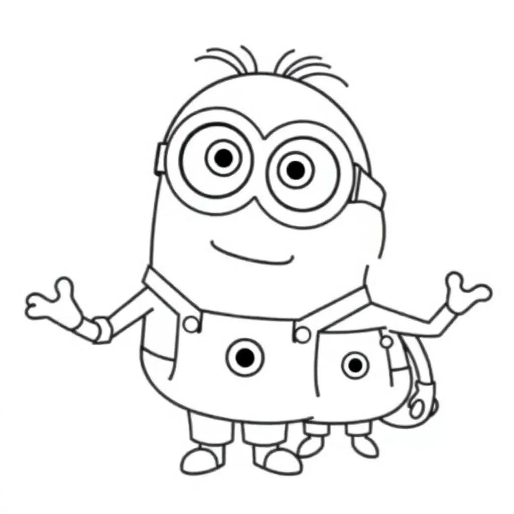 Despicable Me 4 Coloring Pages Printable