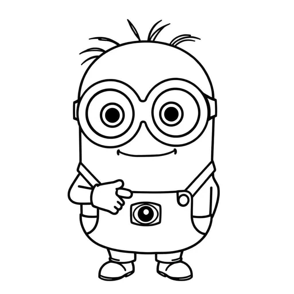 Despicable Me Coloring Page