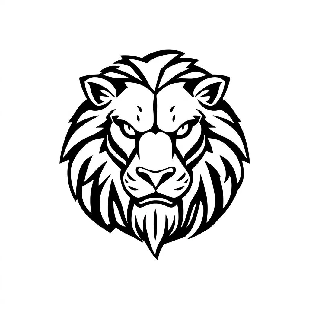 Detroit Lions Logo Coloring Page