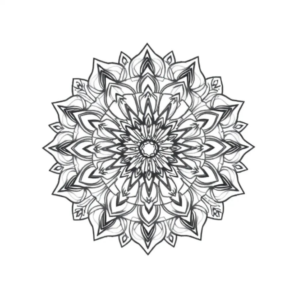 Difficult Mandala Coloring Pages
