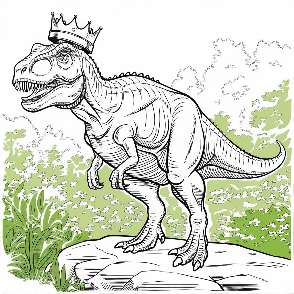 Dinosaur King Coloring Pages