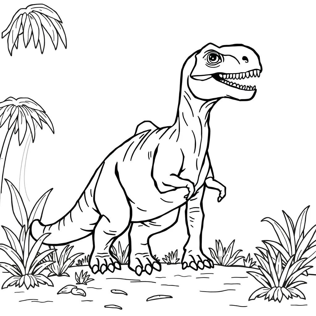 Dinosaur Coloring Pages To Print