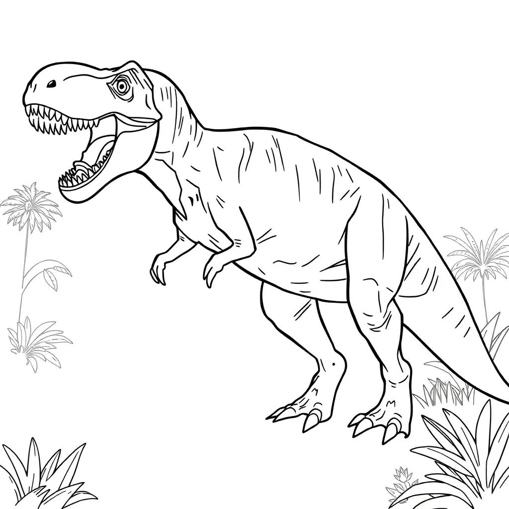 Dinosaur Coloring Pages Jurassic World
