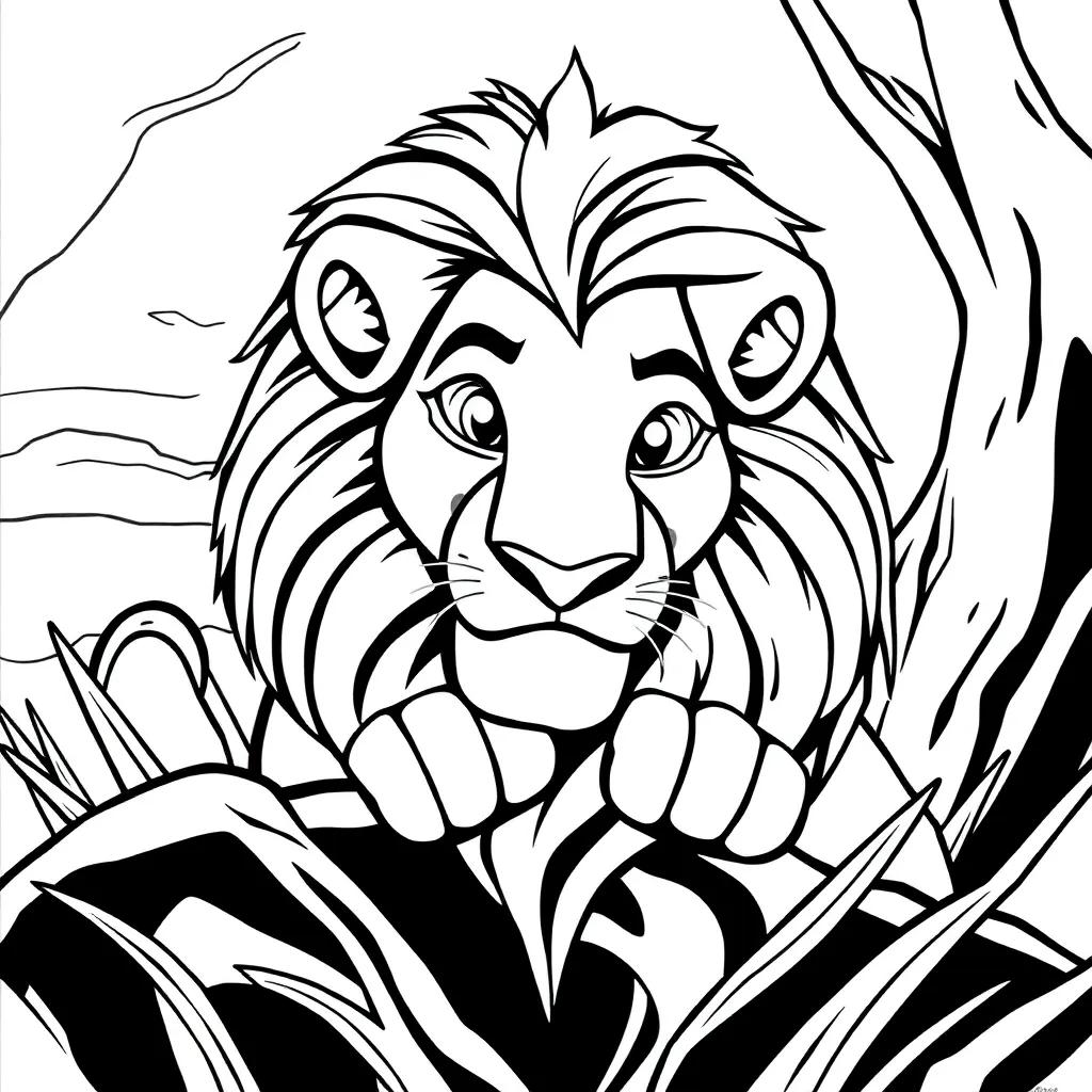 Disney Lion King Coloring Pages