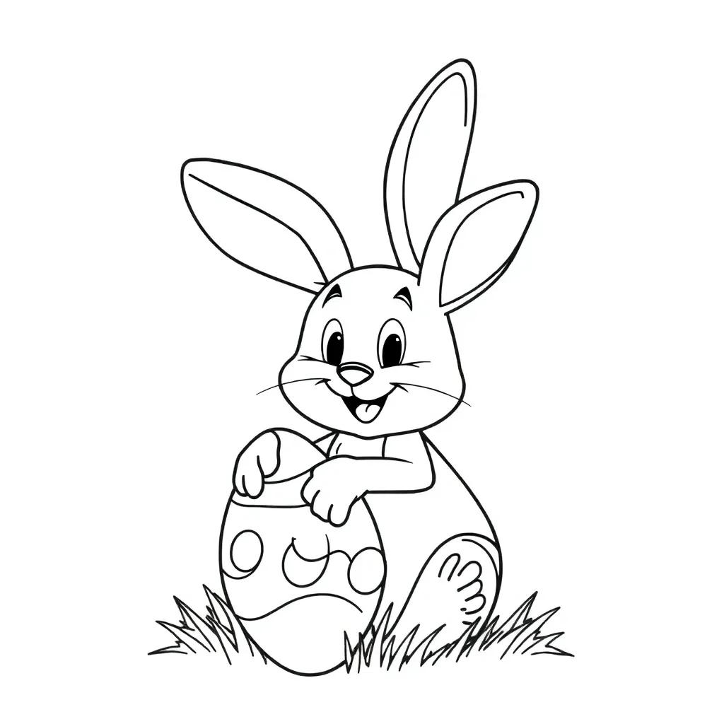Disney Easter Coloring Page
