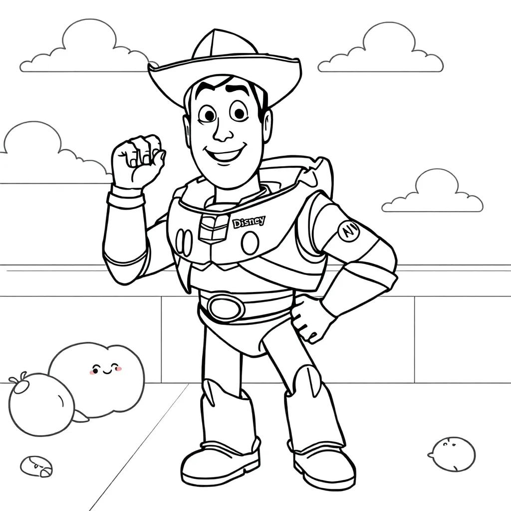 Disney Toy Story Coloring Pages