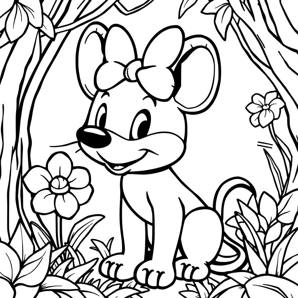 Disney Animal Coloring Pages