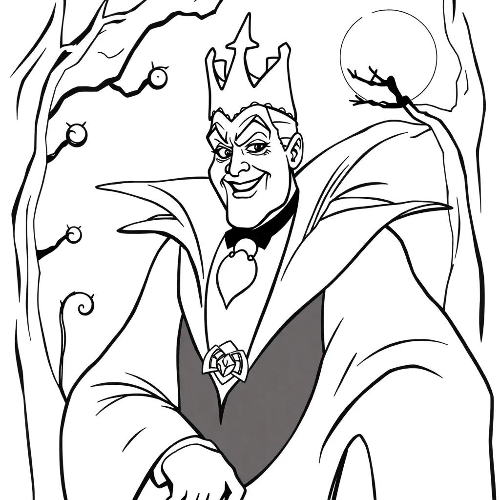 Disney Villain Coloring Pages