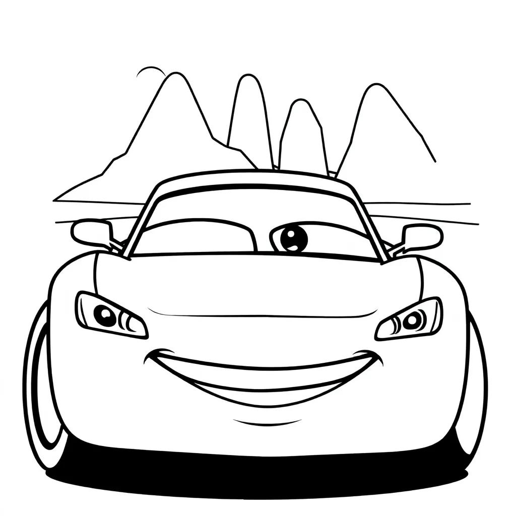 Disney Cars Coloring Pages Free