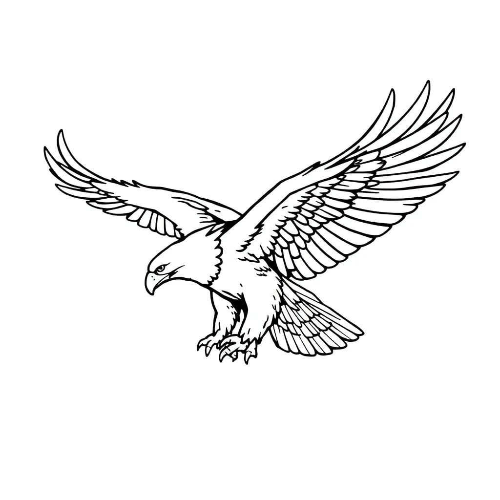 Eagle Printable Coloring Pages