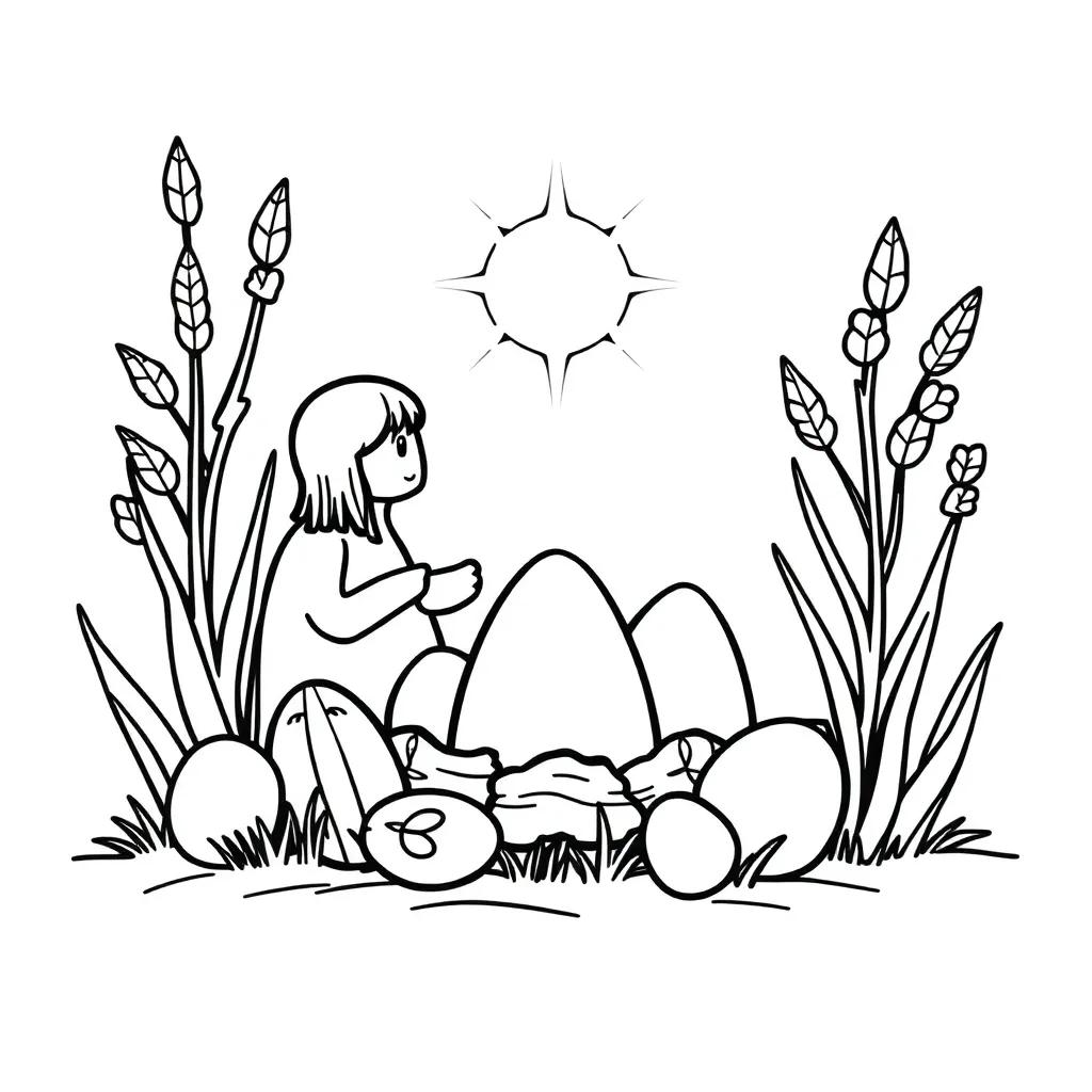 Easter Bible Coloring Pages