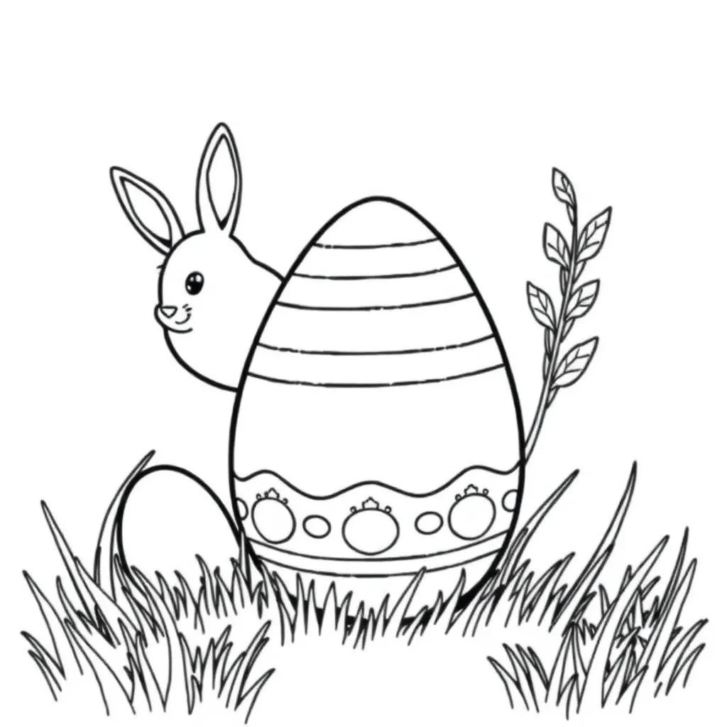 Easter Coloring Printable Pages
